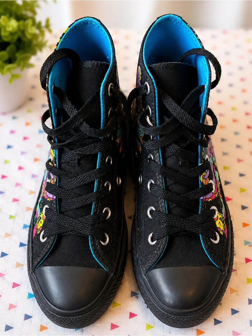 Converse Chuck Taylor All Star Kids Youth 2 Graphic Print High Top Sneakers